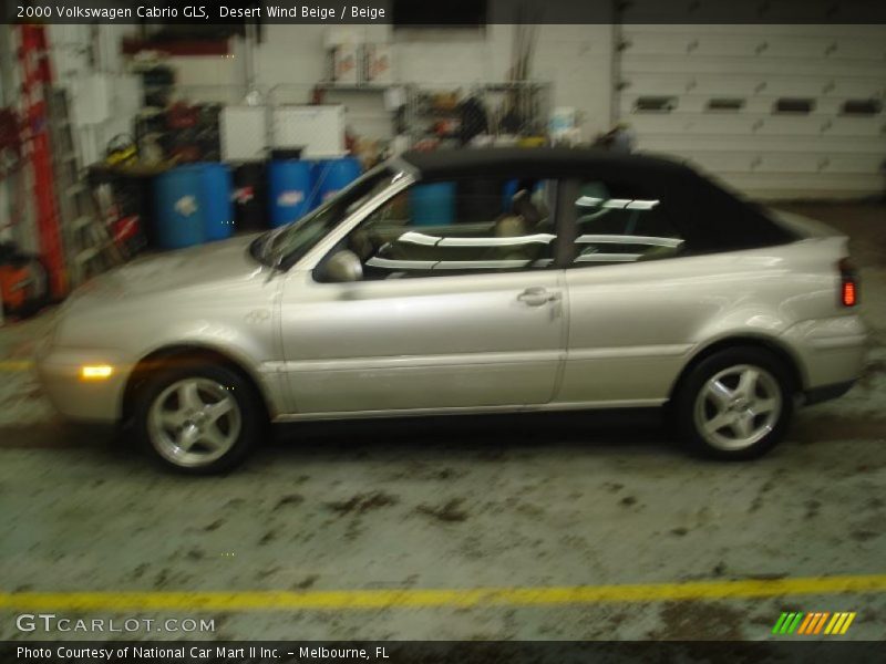 Desert Wind Beige / Beige 2000 Volkswagen Cabrio GLS