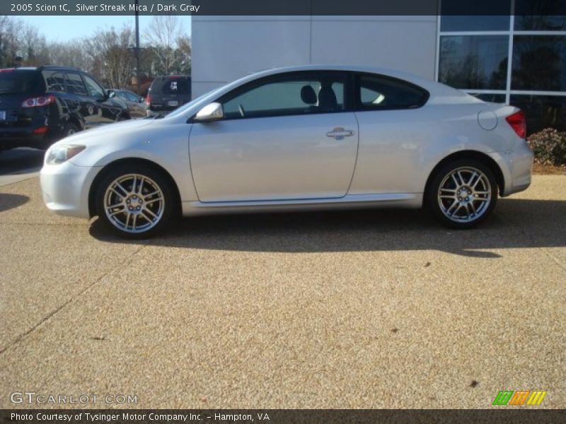 Silver Streak Mica / Dark Gray 2005 Scion tC