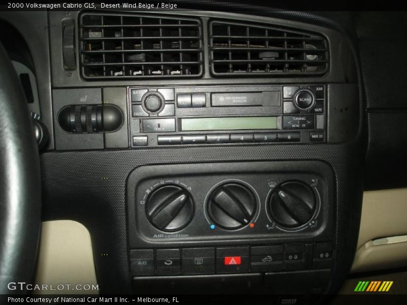 Desert Wind Beige / Beige 2000 Volkswagen Cabrio GLS