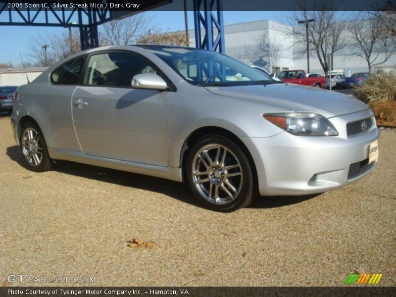 Silver Streak Mica / Dark Gray 2005 Scion tC