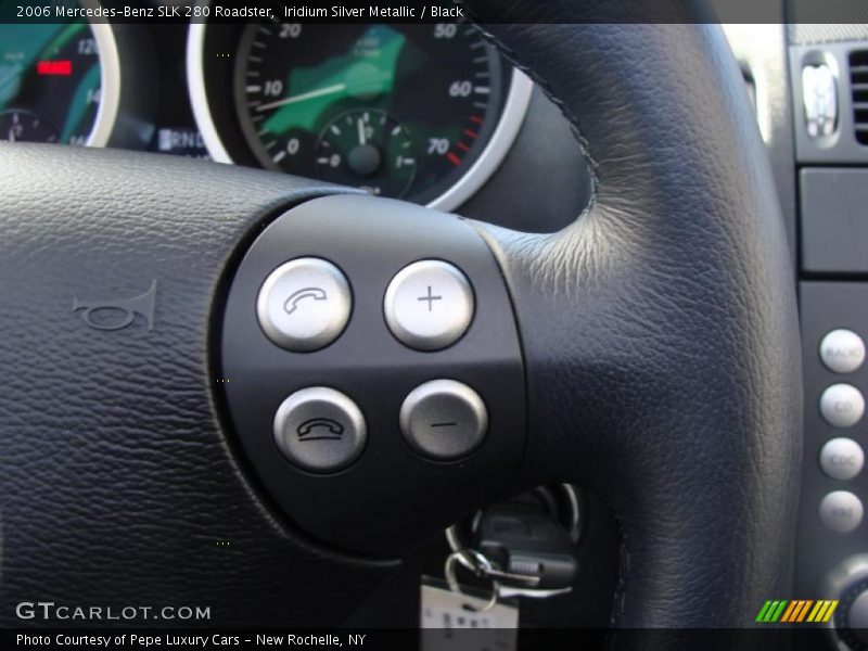 Iridium Silver Metallic / Black 2006 Mercedes-Benz SLK 280 Roadster