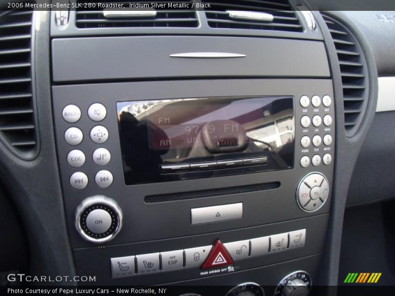 Iridium Silver Metallic / Black 2006 Mercedes-Benz SLK 280 Roadster