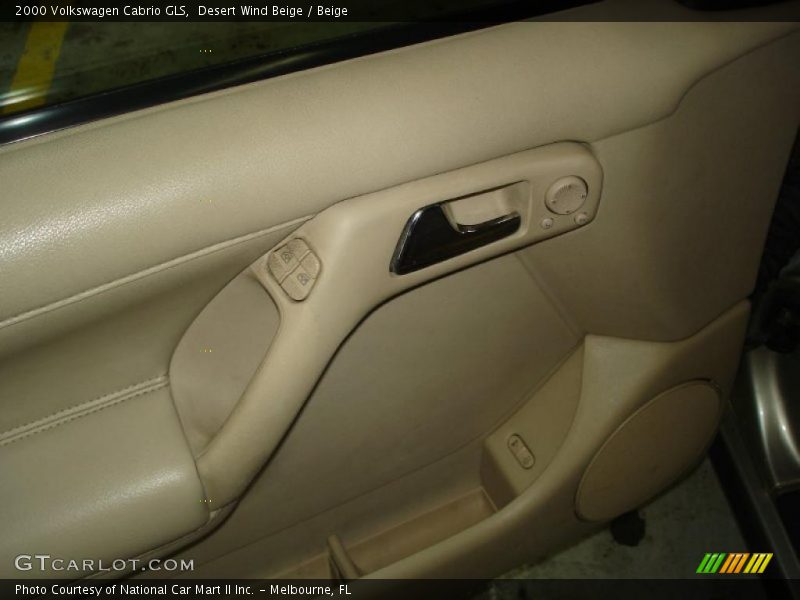 Desert Wind Beige / Beige 2000 Volkswagen Cabrio GLS