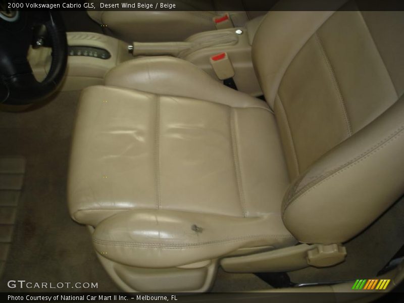 Desert Wind Beige / Beige 2000 Volkswagen Cabrio GLS