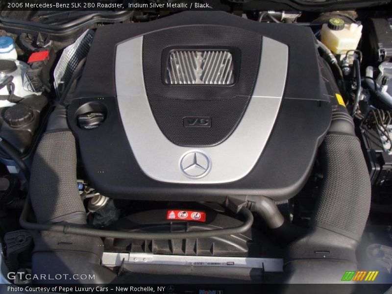 Iridium Silver Metallic / Black 2006 Mercedes-Benz SLK 280 Roadster