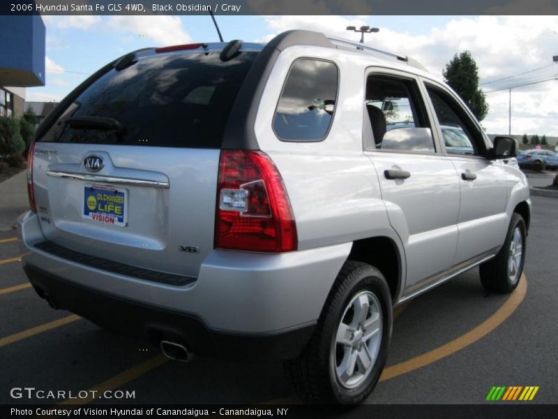 Black Obsidian / Gray 2006 Hyundai Santa Fe GLS 4WD