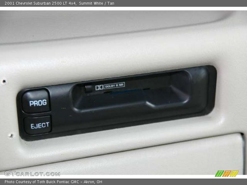 Summit White / Tan 2001 Chevrolet Suburban 2500 LT 4x4