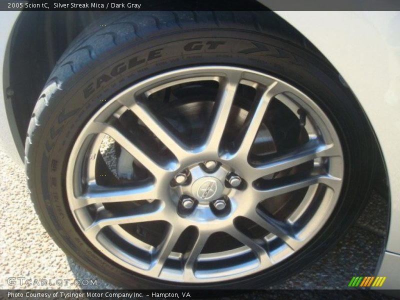 Silver Streak Mica / Dark Gray 2005 Scion tC