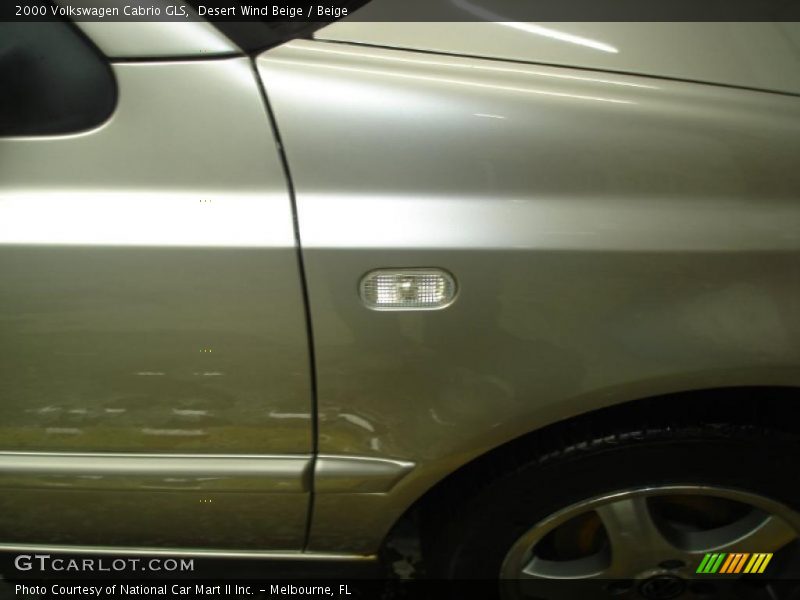 Desert Wind Beige / Beige 2000 Volkswagen Cabrio GLS