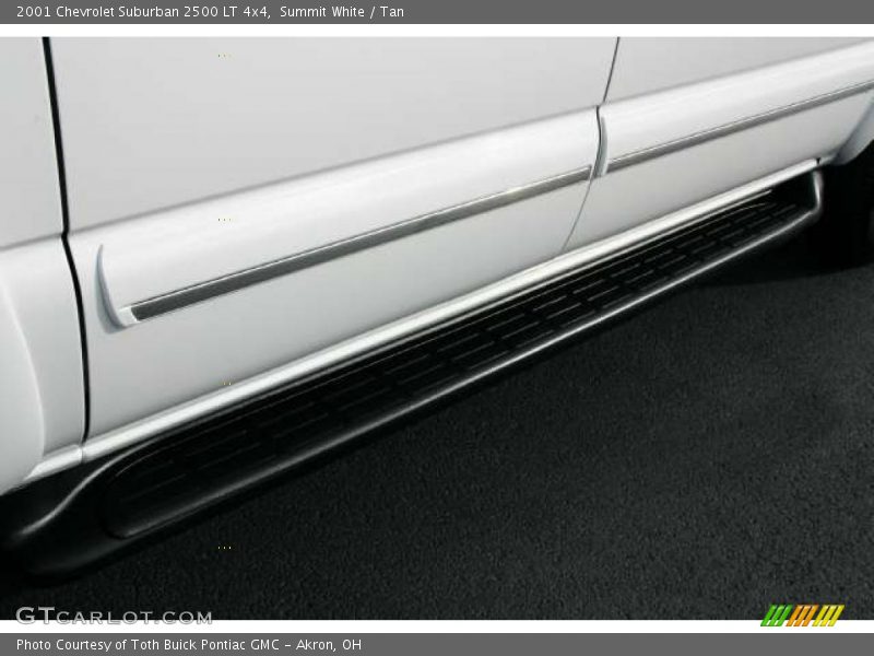Summit White / Tan 2001 Chevrolet Suburban 2500 LT 4x4