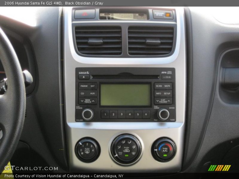 Black Obsidian / Gray 2006 Hyundai Santa Fe GLS 4WD