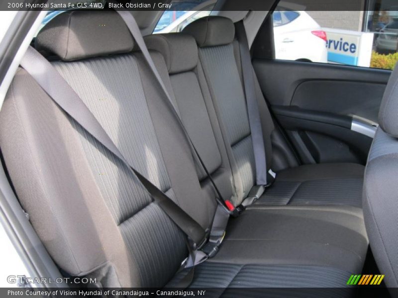 Black Obsidian / Gray 2006 Hyundai Santa Fe GLS 4WD