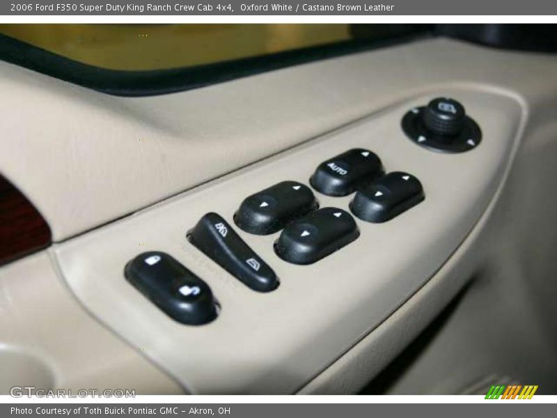 Oxford White / Castano Brown Leather 2006 Ford F350 Super Duty King Ranch Crew Cab 4x4