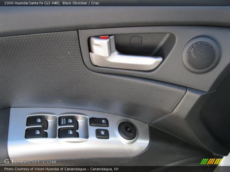 Black Obsidian / Gray 2006 Hyundai Santa Fe GLS 4WD