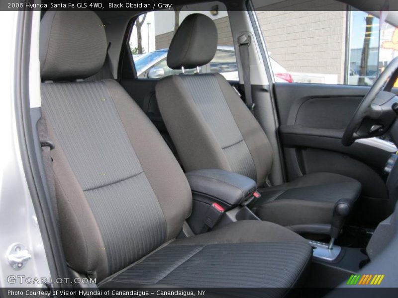 Black Obsidian / Gray 2006 Hyundai Santa Fe GLS 4WD