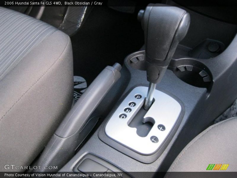 Black Obsidian / Gray 2006 Hyundai Santa Fe GLS 4WD