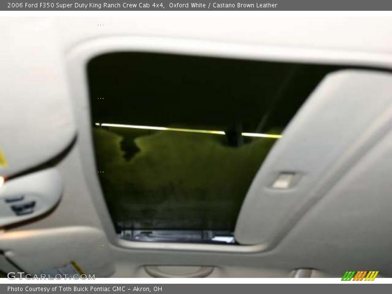 Oxford White / Castano Brown Leather 2006 Ford F350 Super Duty King Ranch Crew Cab 4x4
