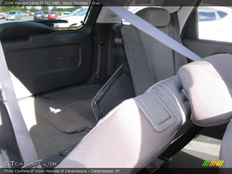 Black Obsidian / Gray 2006 Hyundai Santa Fe GLS 4WD