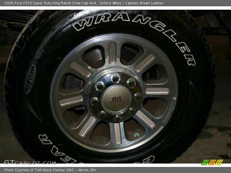 Oxford White / Castano Brown Leather 2006 Ford F350 Super Duty King Ranch Crew Cab 4x4