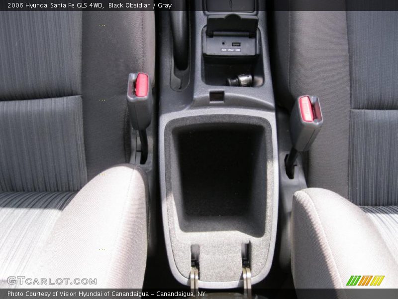 Black Obsidian / Gray 2006 Hyundai Santa Fe GLS 4WD