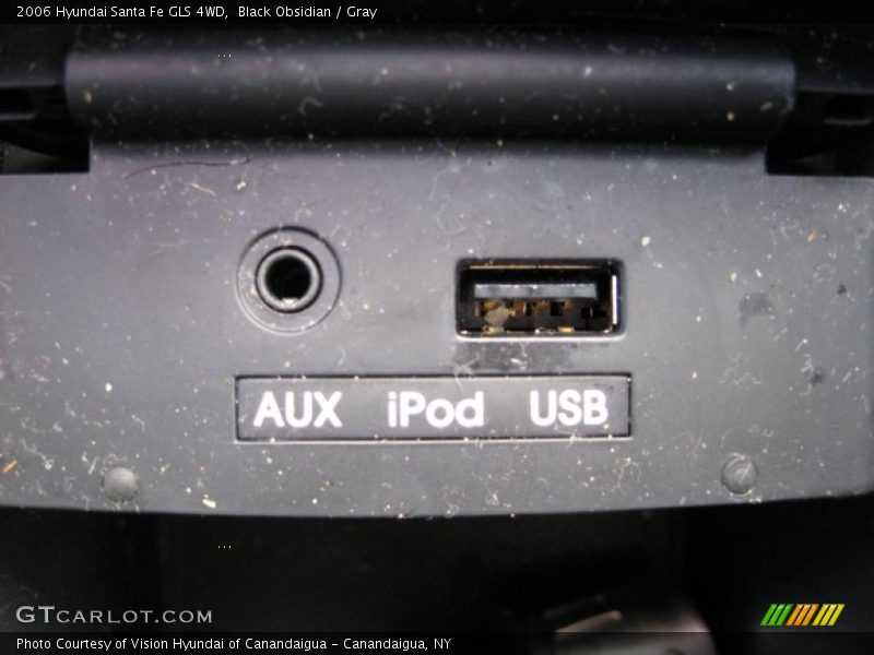 Black Obsidian / Gray 2006 Hyundai Santa Fe GLS 4WD