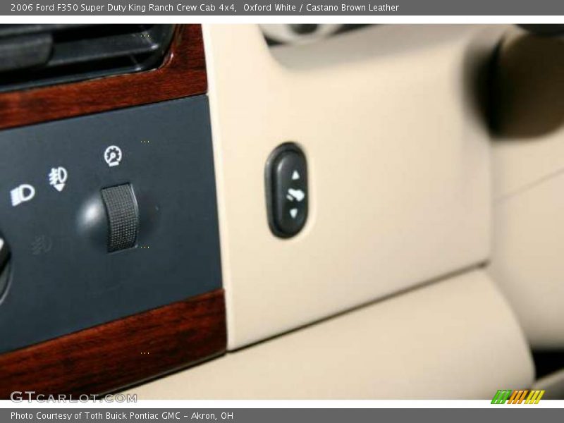 Oxford White / Castano Brown Leather 2006 Ford F350 Super Duty King Ranch Crew Cab 4x4
