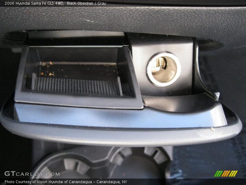 Black Obsidian / Gray 2006 Hyundai Santa Fe GLS 4WD