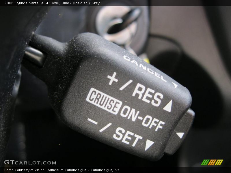 Black Obsidian / Gray 2006 Hyundai Santa Fe GLS 4WD