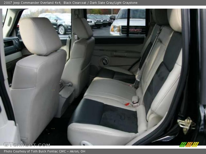  2007 Commander Overland 4x4 Dark Slate Gray/Light Graystone Interior