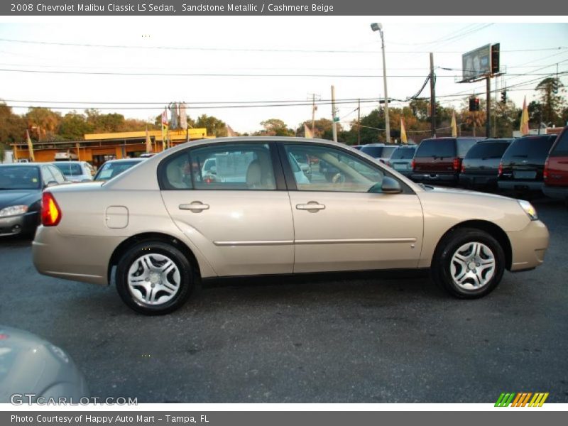 Sandstone Metallic / Cashmere Beige 2008 Chevrolet Malibu Classic LS Sedan