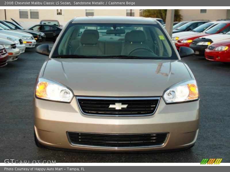 Sandstone Metallic / Cashmere Beige 2008 Chevrolet Malibu Classic LS Sedan