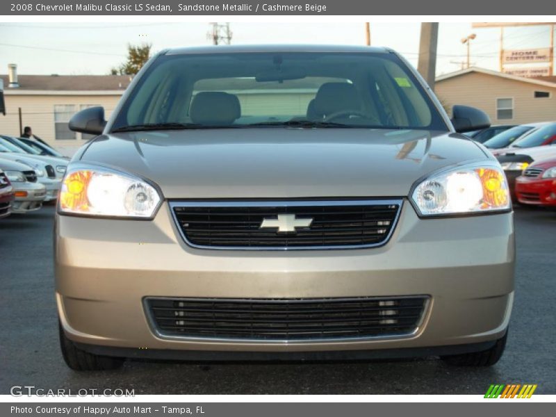 Sandstone Metallic / Cashmere Beige 2008 Chevrolet Malibu Classic LS Sedan