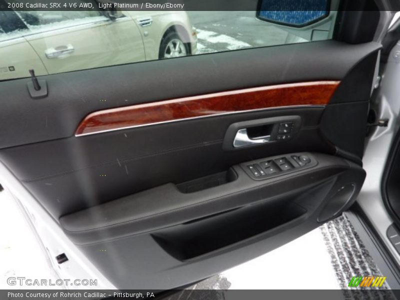 Light Platinum / Ebony/Ebony 2008 Cadillac SRX 4 V6 AWD