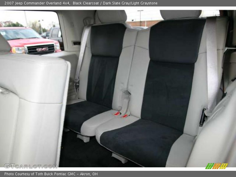 2007 Commander Overland 4x4 Dark Slate Gray/Light Graystone Interior