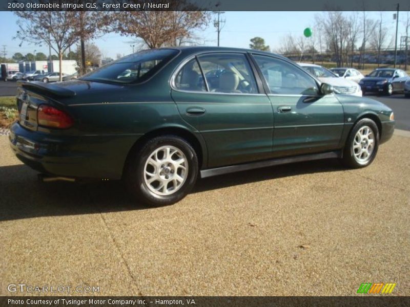 Forest Green / Neutral 2000 Oldsmobile Intrigue GLS