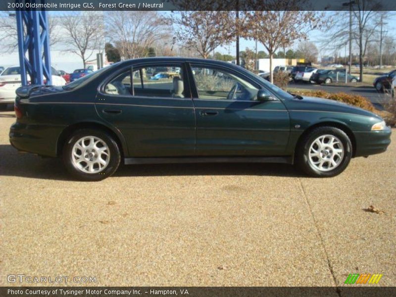 Forest Green / Neutral 2000 Oldsmobile Intrigue GLS