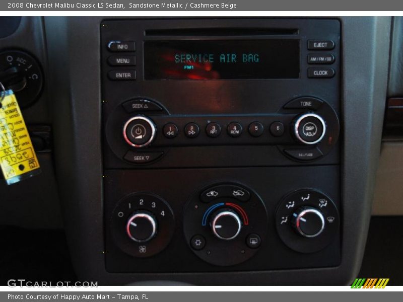 Sandstone Metallic / Cashmere Beige 2008 Chevrolet Malibu Classic LS Sedan