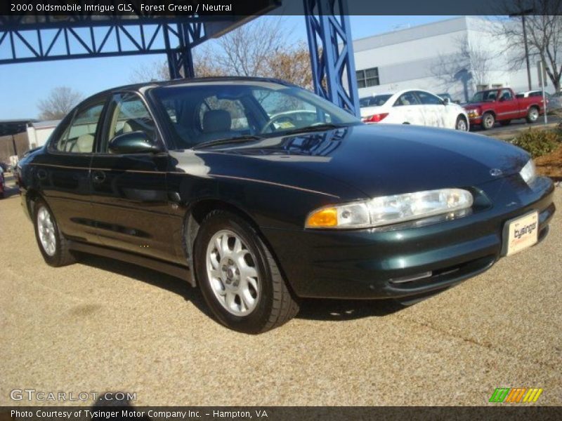 Forest Green / Neutral 2000 Oldsmobile Intrigue GLS