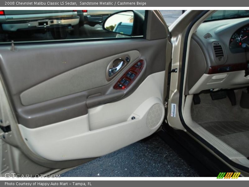 Sandstone Metallic / Cashmere Beige 2008 Chevrolet Malibu Classic LS Sedan