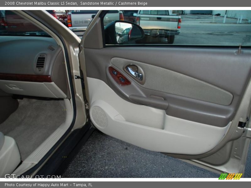 Sandstone Metallic / Cashmere Beige 2008 Chevrolet Malibu Classic LS Sedan