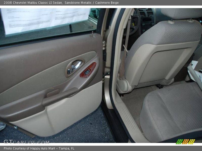 Sandstone Metallic / Cashmere Beige 2008 Chevrolet Malibu Classic LS Sedan