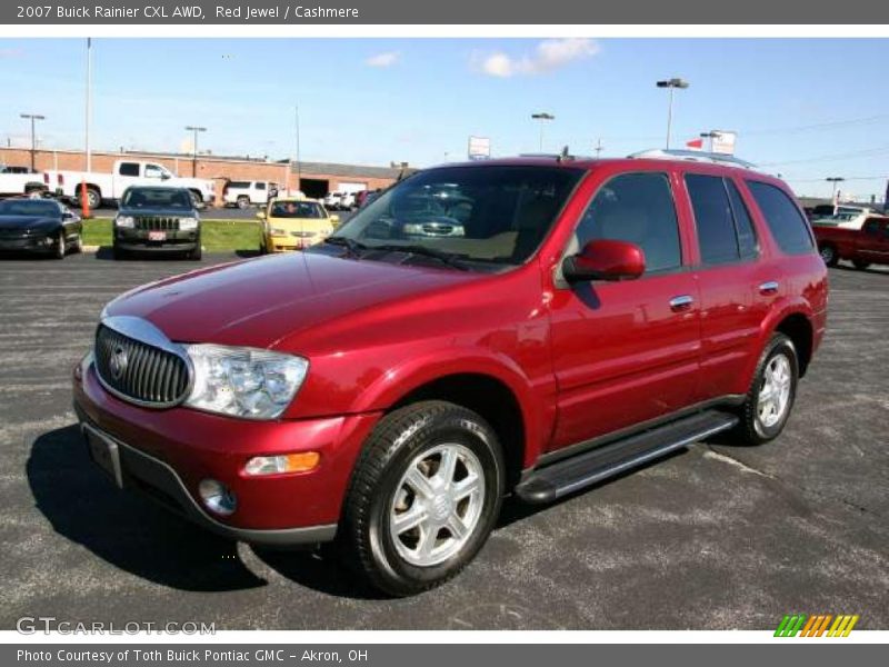 Red Jewel / Cashmere 2007 Buick Rainier CXL AWD