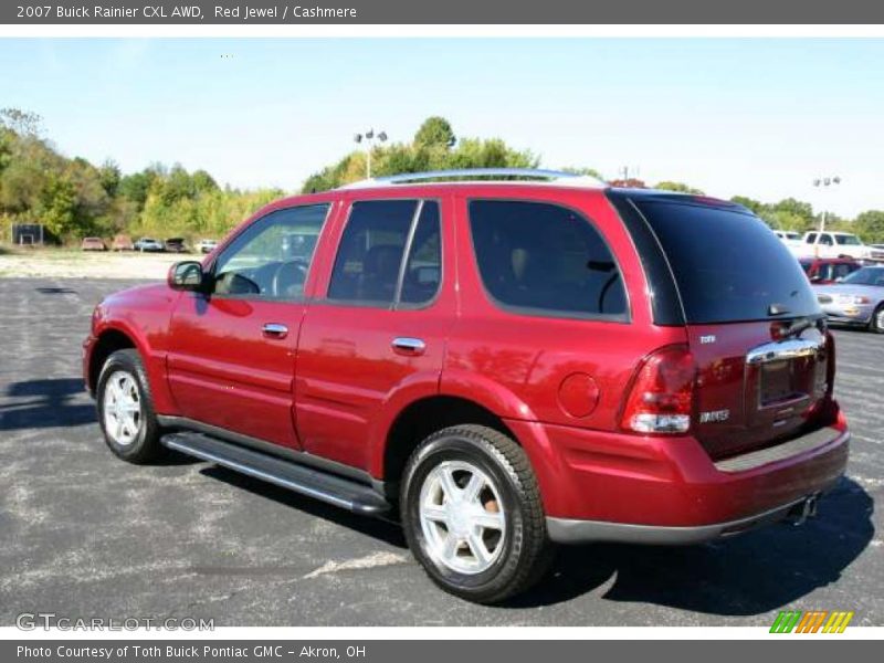 Red Jewel / Cashmere 2007 Buick Rainier CXL AWD