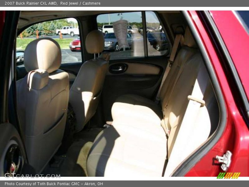Red Jewel / Cashmere 2007 Buick Rainier CXL AWD