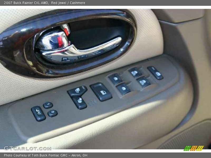 Red Jewel / Cashmere 2007 Buick Rainier CXL AWD