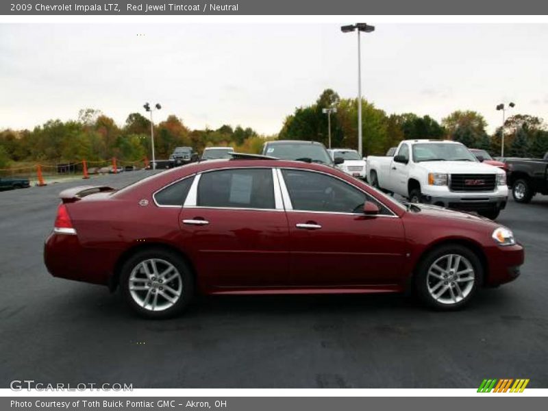 Red Jewel Tintcoat / Neutral 2009 Chevrolet Impala LTZ