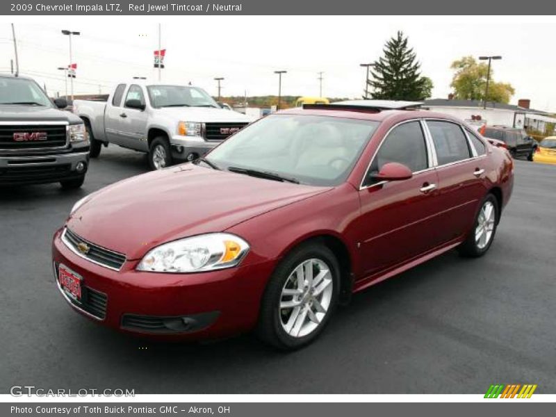 Red Jewel Tintcoat / Neutral 2009 Chevrolet Impala LTZ