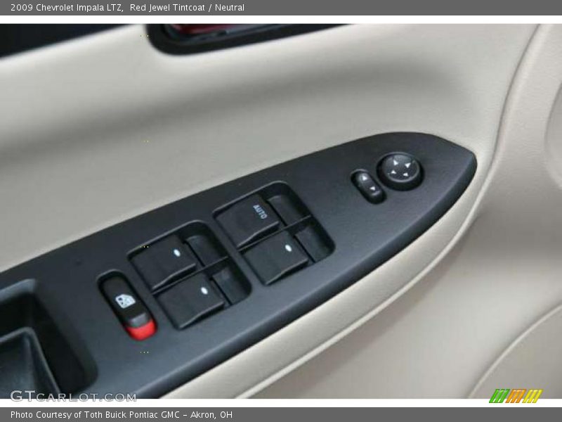 Red Jewel Tintcoat / Neutral 2009 Chevrolet Impala LTZ