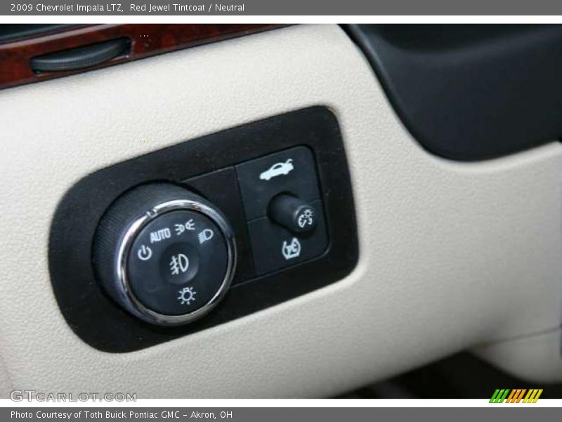 Red Jewel Tintcoat / Neutral 2009 Chevrolet Impala LTZ