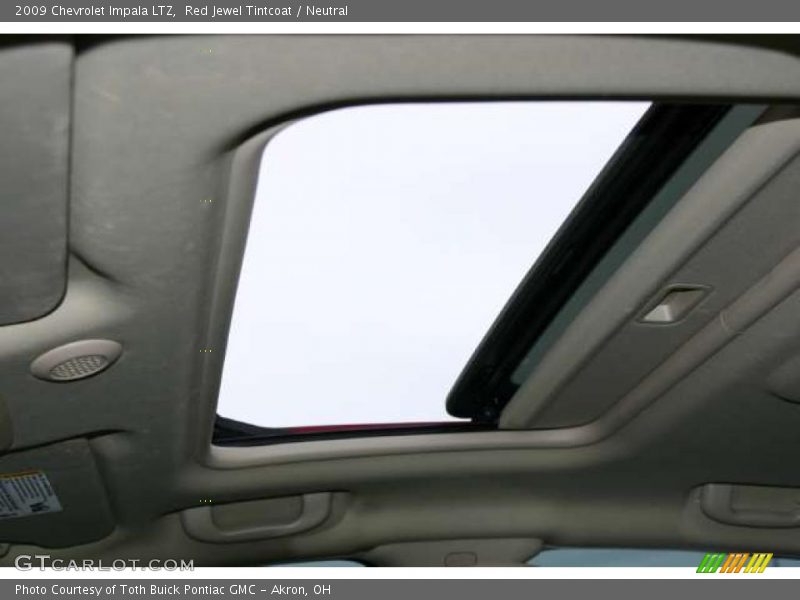Red Jewel Tintcoat / Neutral 2009 Chevrolet Impala LTZ